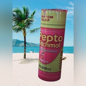 Pepto Bitcmol Funny Tumbler 20 Oz